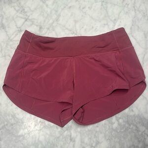 Lululemon Speed Up Low-Rise Lined Short 2.5 Inch